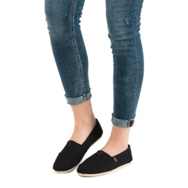 Klasické černé slipy černý 1