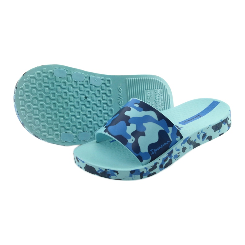 Dětské klapky Blue Camo 26325 Ipanema modrý 4 Dětské klapky Blue Camo 26325 Ipanema modrý 4
