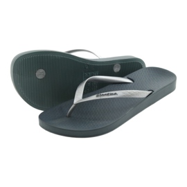 Žabky Ipanema 81030 pro rekreační použití šedá námořnická modrá 4