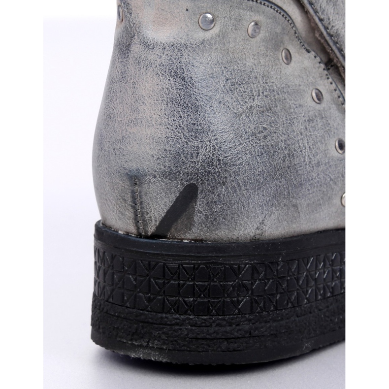 Vojenské šedé boty GD-ZN78 Gray II-GAT šedá 1