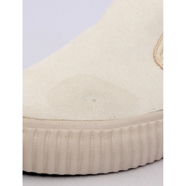 Béžové slip-on tenisky 107-40 Beige II-GAT béžový 1