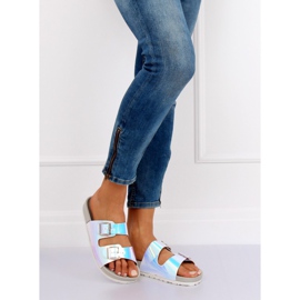 Šedé BG28P Šedé benzínové pantofle šedá 1