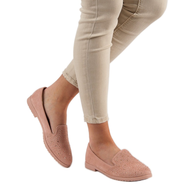 Páni v prášku s krystaly růžový 1