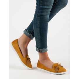 Comer Balerínky z hořčičného semiše žluť 1