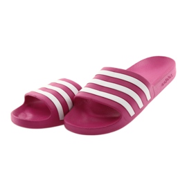 Pantofle Adidas Adilette Aqua F35536 bílý růžový 3
