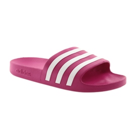 Pantofle Adidas Adilette Aqua F35536 bílý růžový 1