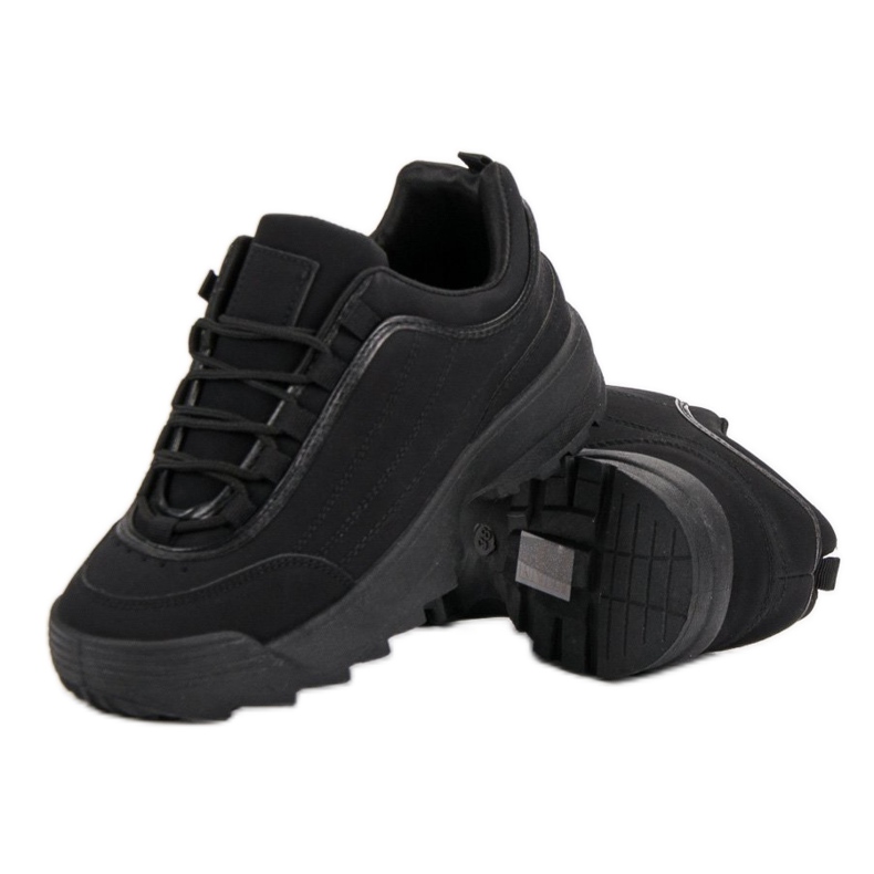 Tenisky Na Platformě černá 2