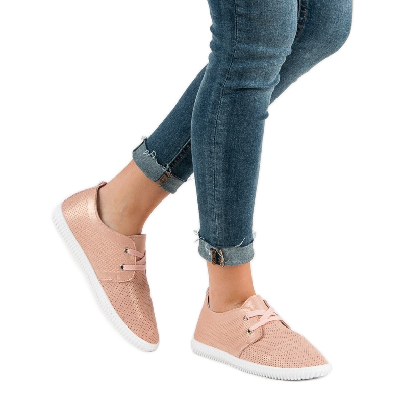 Super Mode Klasické růžové boty růžový 2 Super Mode Klasické růžové boty růžový 2