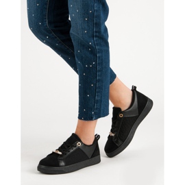 Černé sportovní boty černá 2 Černé sportovní boty černá 2