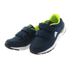 Tmavě modrá kožená stélka American Club BS09 zelená námořnická modrá 3