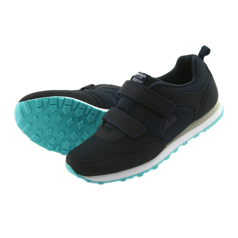 Námořnická modrá dětská sportovní obuv American Club WT30 bezbarvý 5 Námořnická modrá dětská sportovní obuv American Club WT30 bezbarvý 5