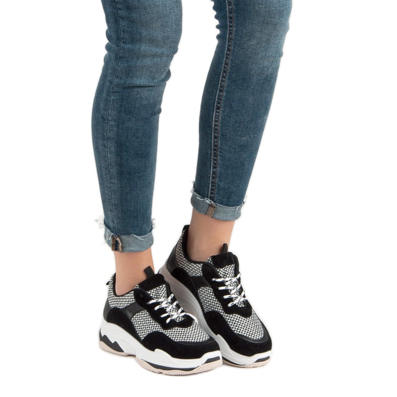 Kylie Tenisky Na Platformě černá 1 Kylie Tenisky Na Platformě černá 1