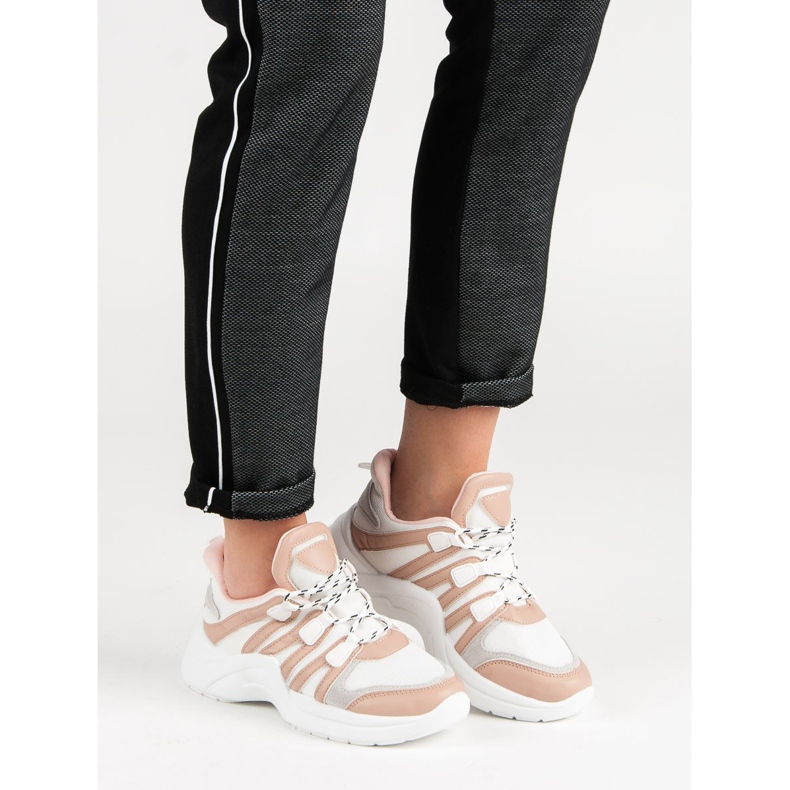 Kylie Pohodlná sportovní obuv béžový 2