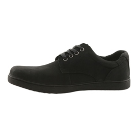 American Club Kožená kožená bota -Black -Cycle černý 2