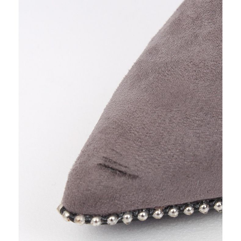 Kotníkové boty šedé ZY153 šedé II-GAT šedá 1