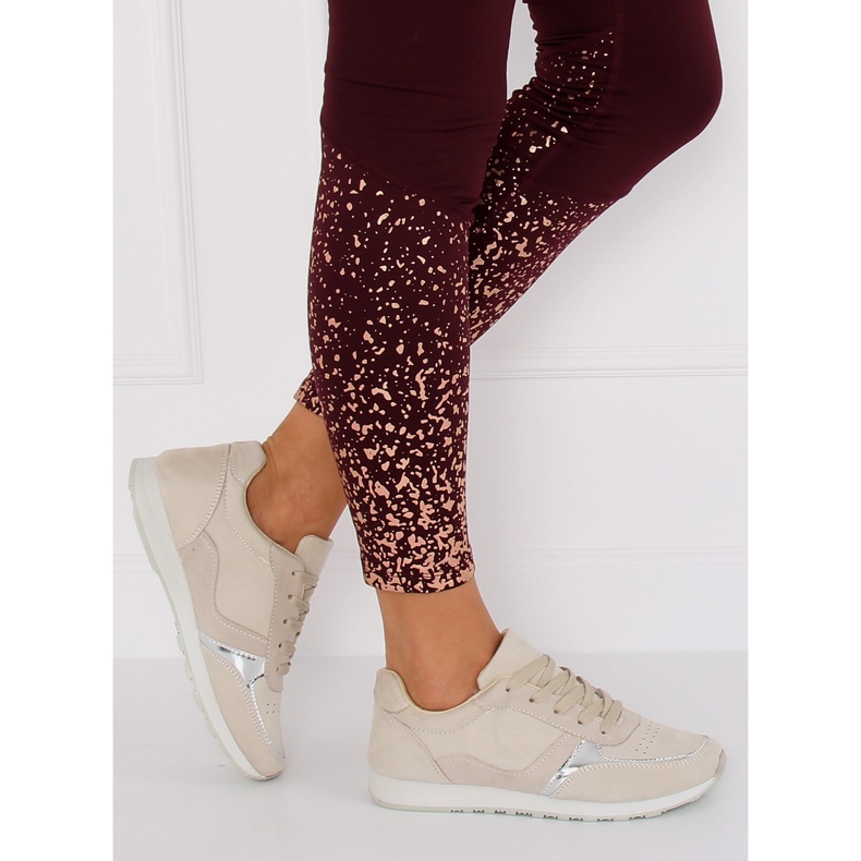 Sportovní boty béžová LR88082 Beige II-GAT béžový 1