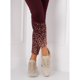 Sportovní boty béžová LR88082 Beige II-GAT béžový 2