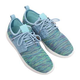 Tyrkysová sportovní obuv HY2810 Tyrkysová modrý 2
