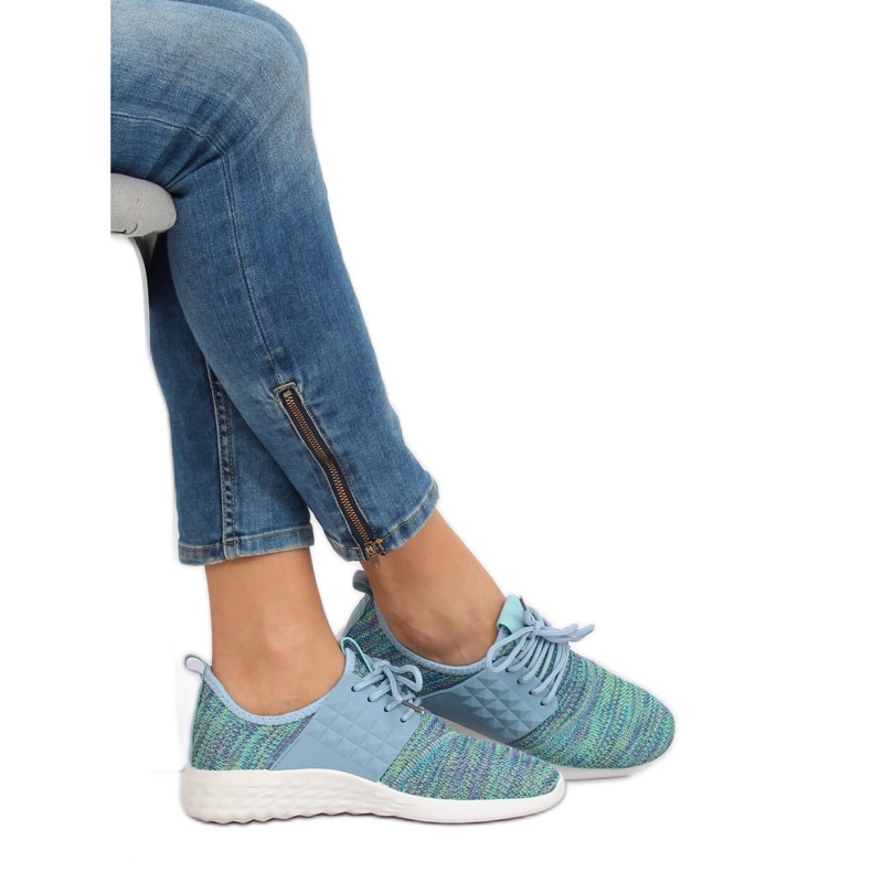 Tyrkysová sportovní obuv HY2810 Tyrkysová modrý 1