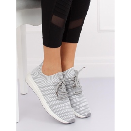 Šedá sportovní obuv HY2812 Světle šedá 1