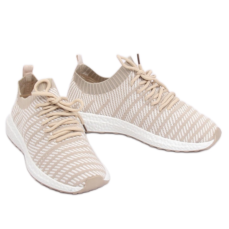 Béžová sportovní obuv HY2812 Béžová béžový 2