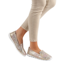 Filippo Módní pánové z kůže žlutá 2