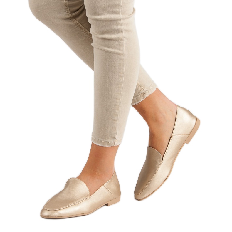 Klasické mokasíny VICES žlutá 2