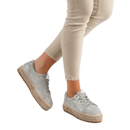 Seastar Svázané espadrilky šedá 3