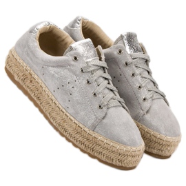 Seastar Svázané espadrilky šedá 1