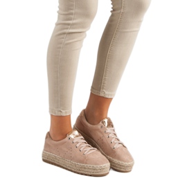 Seastar Svázané espadrilky růžový 2
