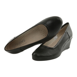 Dámské boty na klínku Gregors 763 černé černý 5