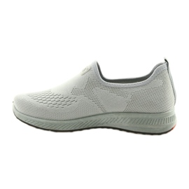 Šedá Slip Šedá sportovní obuv DK SA089 červený 2
