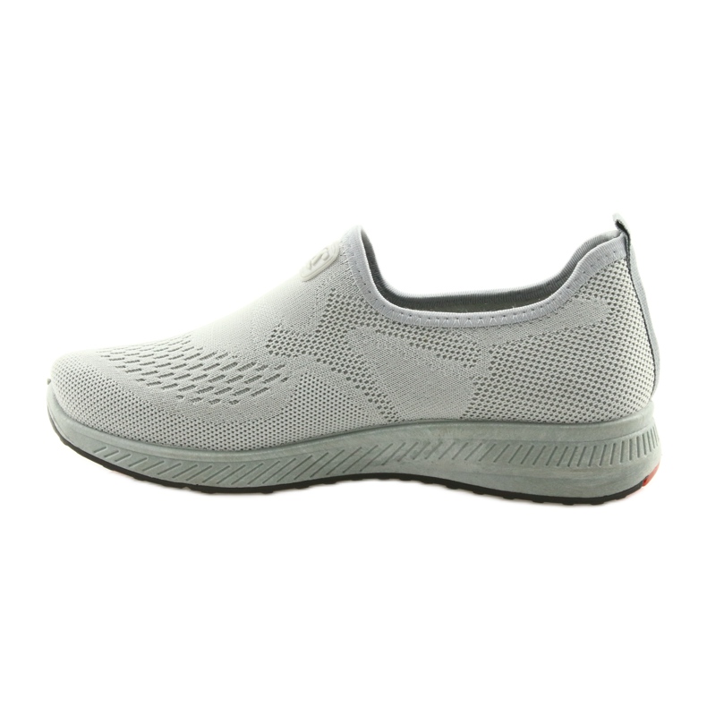 Šedá Slip Šedá sportovní obuv DK SA089 červený 2