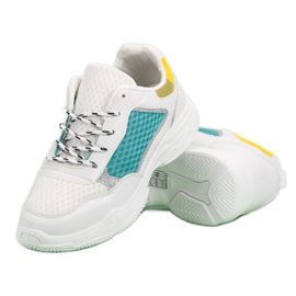 Pohodlná sportovní obuv bílý vícebarevný 5