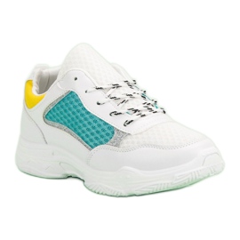 Pohodlná sportovní obuv bílý vícebarevný 3