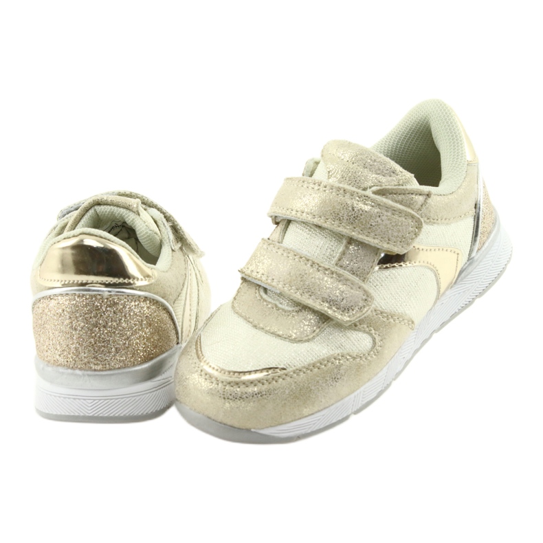 American Club American Sports Children's Shoes ES25 Zloty/Beige zlatý 4
