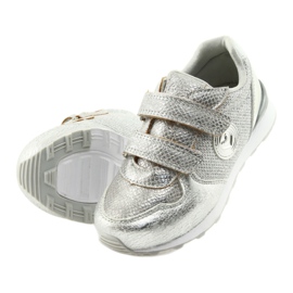 Sportovní obuv American Club ES26 stříbrná šedá 10