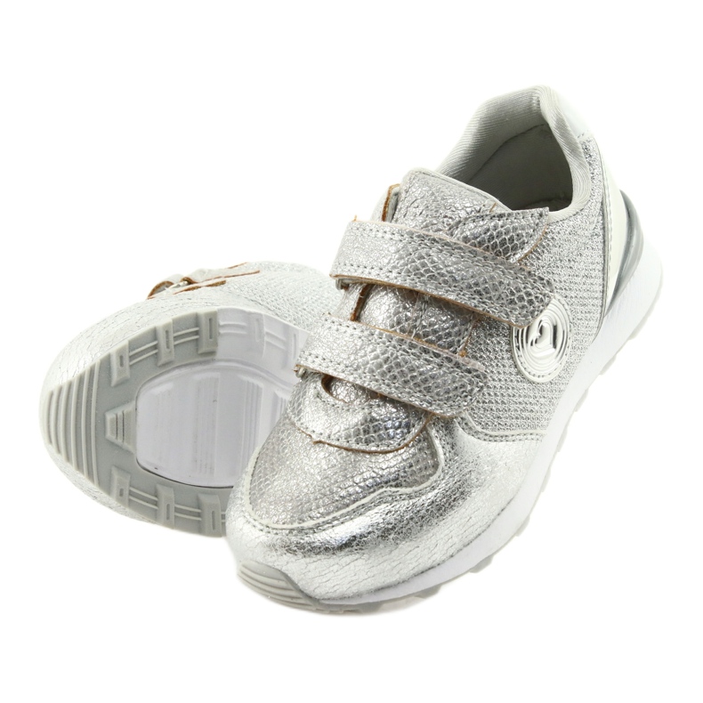 Sportovní obuv American Club ES26 stříbrná šedá 10