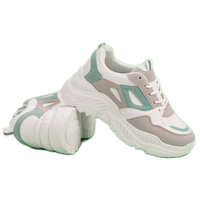 Tenisky Na Platformě bílý 1