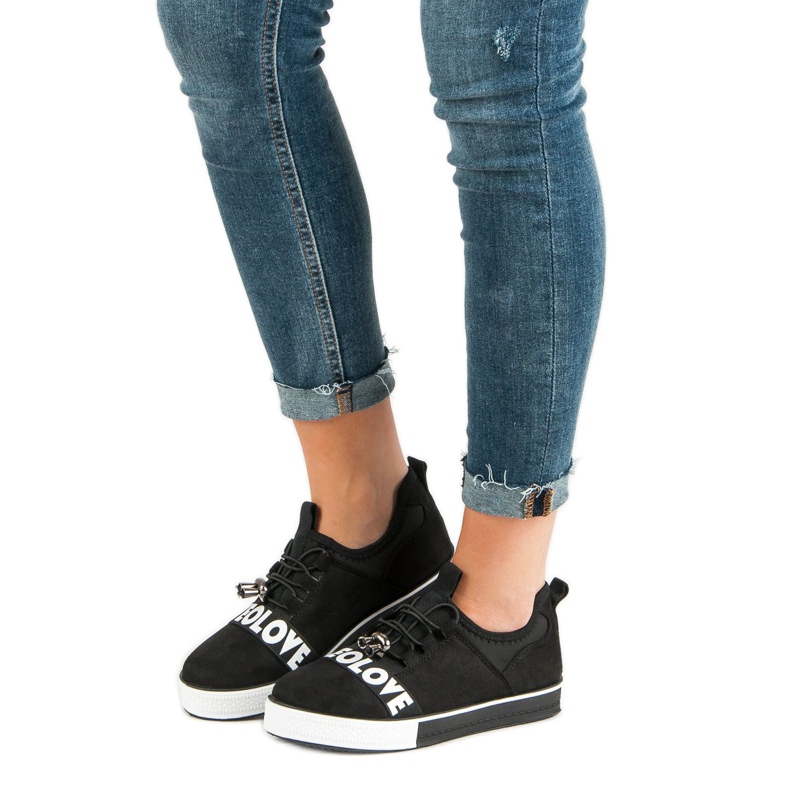 Bestelle Love Slip-On sportovní obuv černý 1