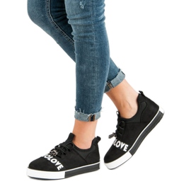 Bestelle Love Slip-On sportovní obuv černá 2
