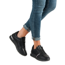 Jumex Černé sportovní boty černá 2