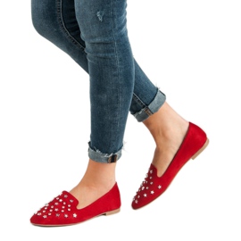 Rudí páni s ozdobami červený 2