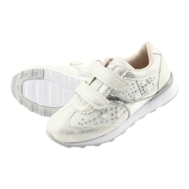 Sportovní dívky American Club ES19 stříbrná bílý šedá 5