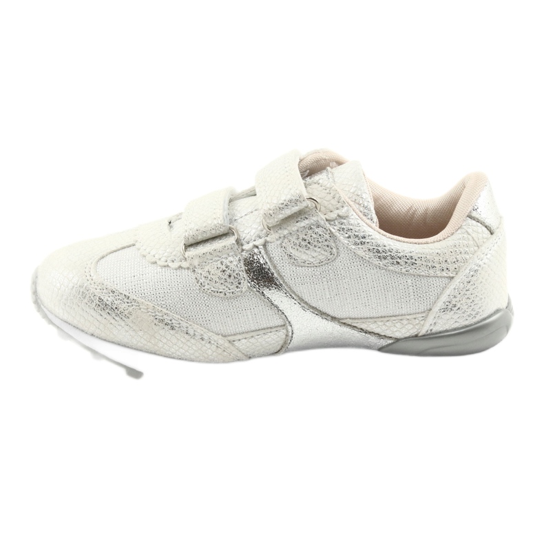 Sportovní dívky American Club ES19 stříbrná bílý šedá 2