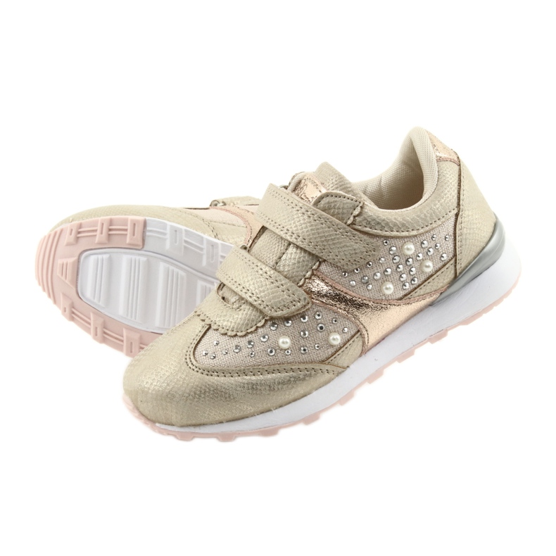 Sportovní dívky American Club ES19 zlaté zlatý 5