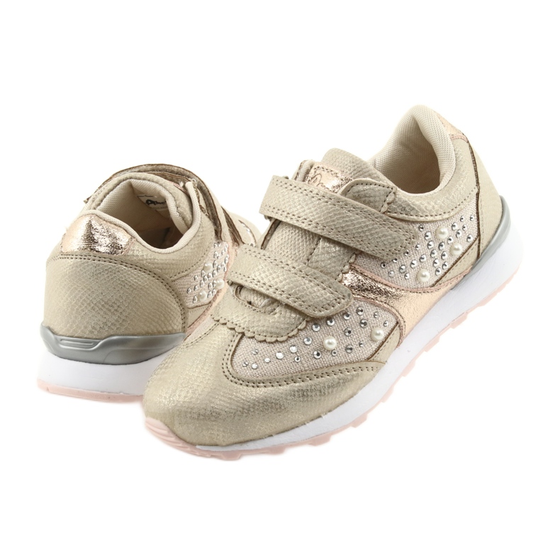 Sportovní dívky American Club ES19 zlaté zlatý 4