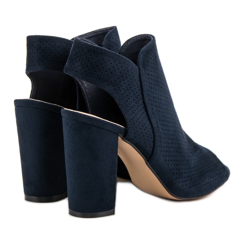 Seastar Tmavě modré uzavřené sandály modrý 2