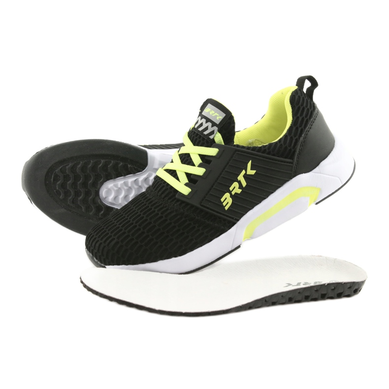 Bartek 58110 Černá nazouvací sportovní obuv žlutá 5 Bartek 58110 Černá nazouvací sportovní obuv žlutá 5