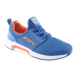 Nazouvací sportovní obuv Bartek 58110 Blue modrý pomerančový 1